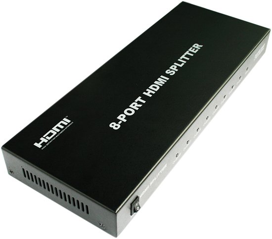 SX-HDMI-SP07 HDMI селектор SX-HDMI-SP07, сплитер 1 вход - 8 изхода 1.3b, Тегло:2.00кг