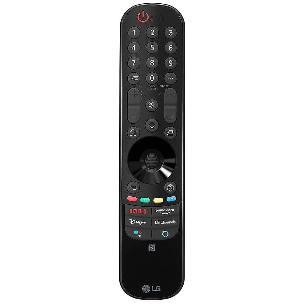 AKB76036201 Оригинално смарт дистанционно AN-MR21GA с гласово управление за LG, Voice Control, NETFLIX, Disney+, Prime video, Rakuten TV