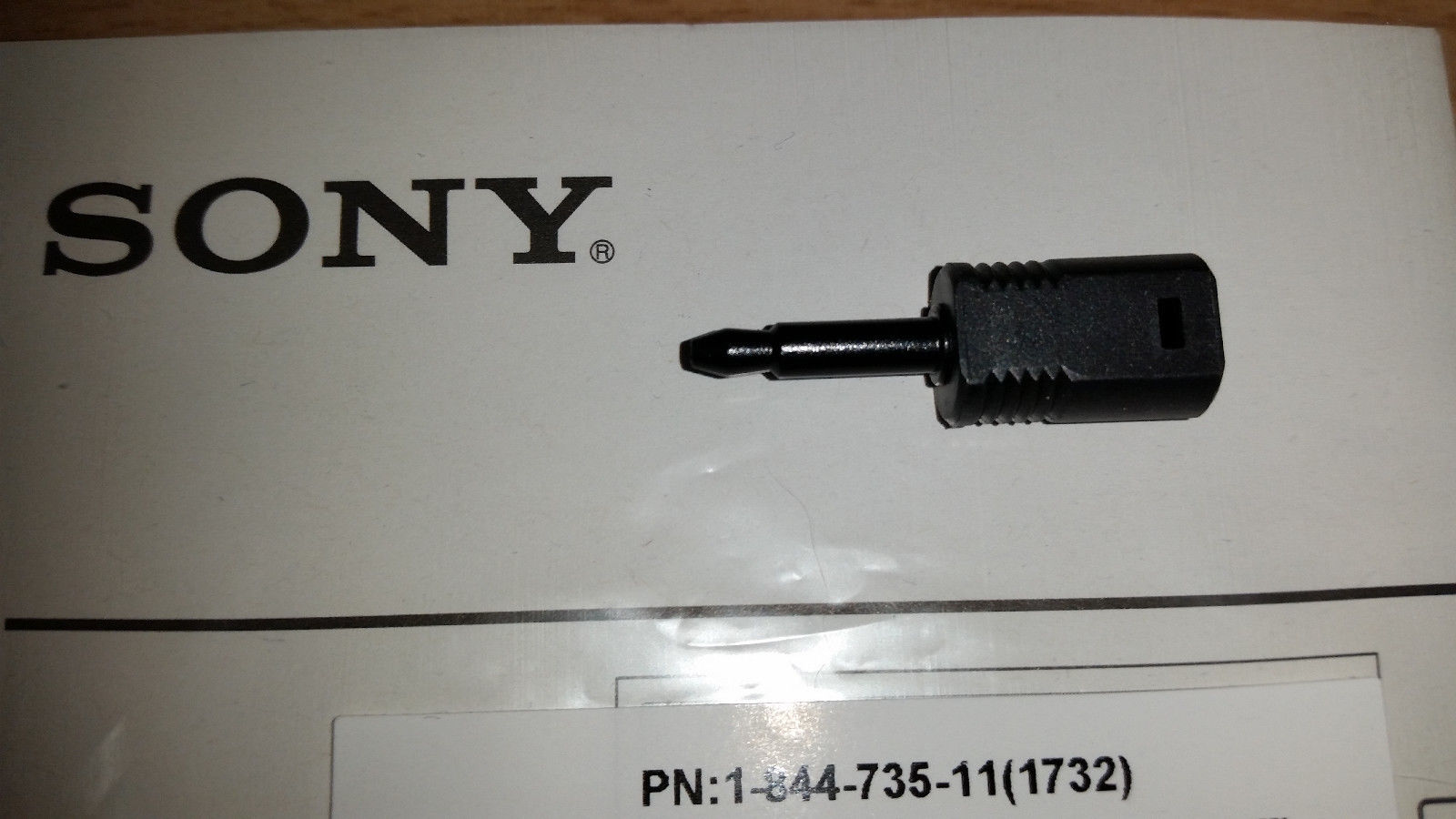 1-844-735-11 Адаптер за оптичен кабел Original SONY Digital Audio Connector Adapter KDL-40WExx