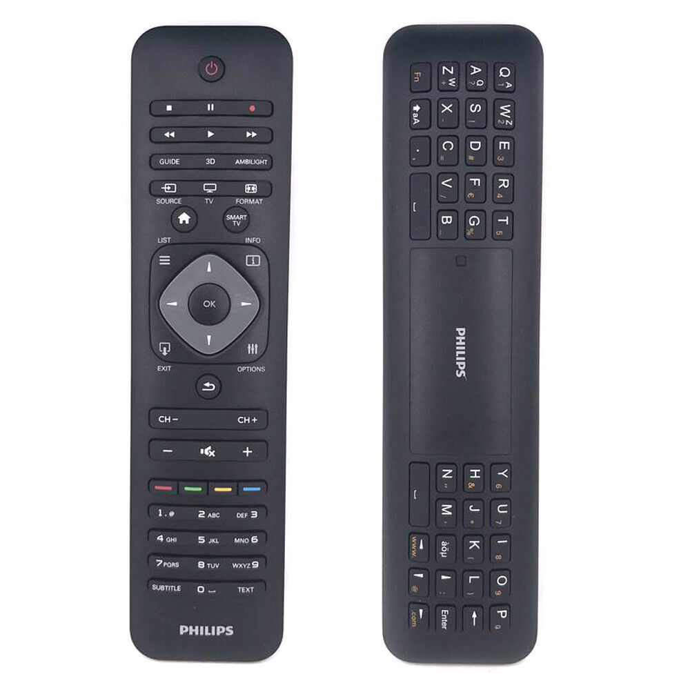 242254990521 Оригинално дистанционно за PHILIPS YKF315-Z01 Smart TV 2.4 GHz TVRC51312/12 HT11C0102V. 24 (Състояние C)