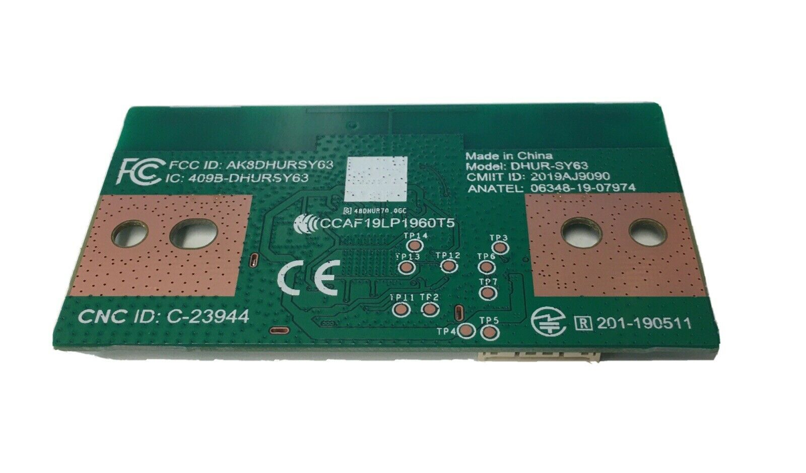 100541913 WLAN / BT MODULE(11AC), DHUR-SY63, 1-005-419-13