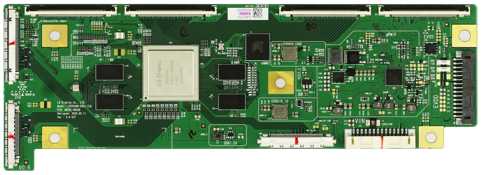 6871L-6411AQ TCON 6870C-0852A, 6871L-6411AQ LE650AQD-ENA1-TJA / OLED55BX6LB