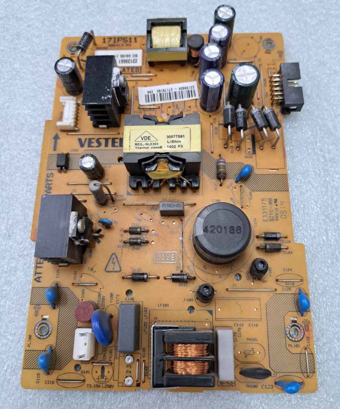 23139639 17IPS11, LCD VES315WNDL-3D-01 / NEO LED-32680DL