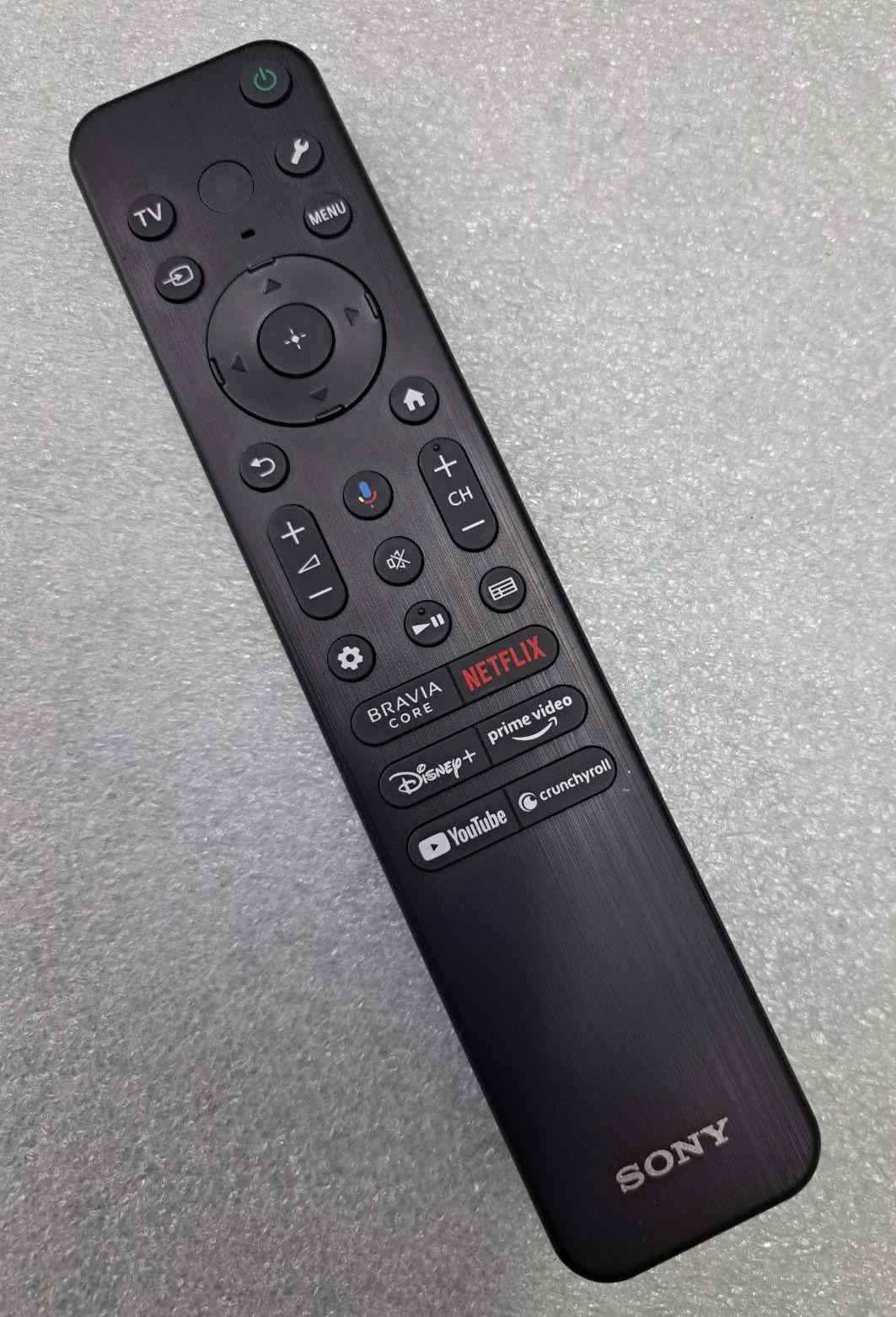 RMF-TX810U Състояние A:Оригинално дистанционно RMF-TX810U с гласово набиране, Voice Control, YouTube, NETFLIX, Disney+ и prime video