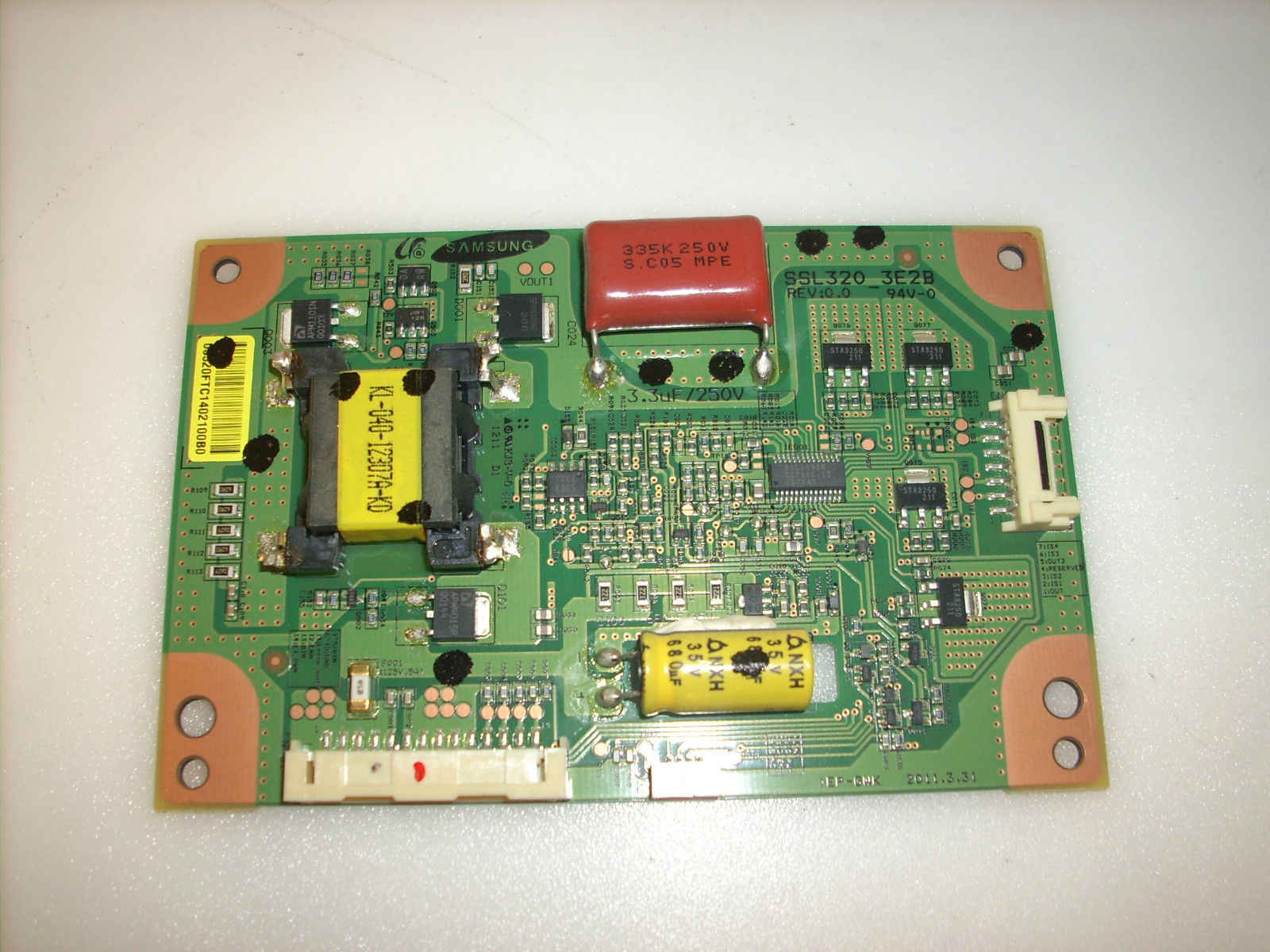 SSL320_3E2B REV 0.0 LD BOARD SSL320_3E2B REV 0.0,LTA320HN03 / 32HL933G