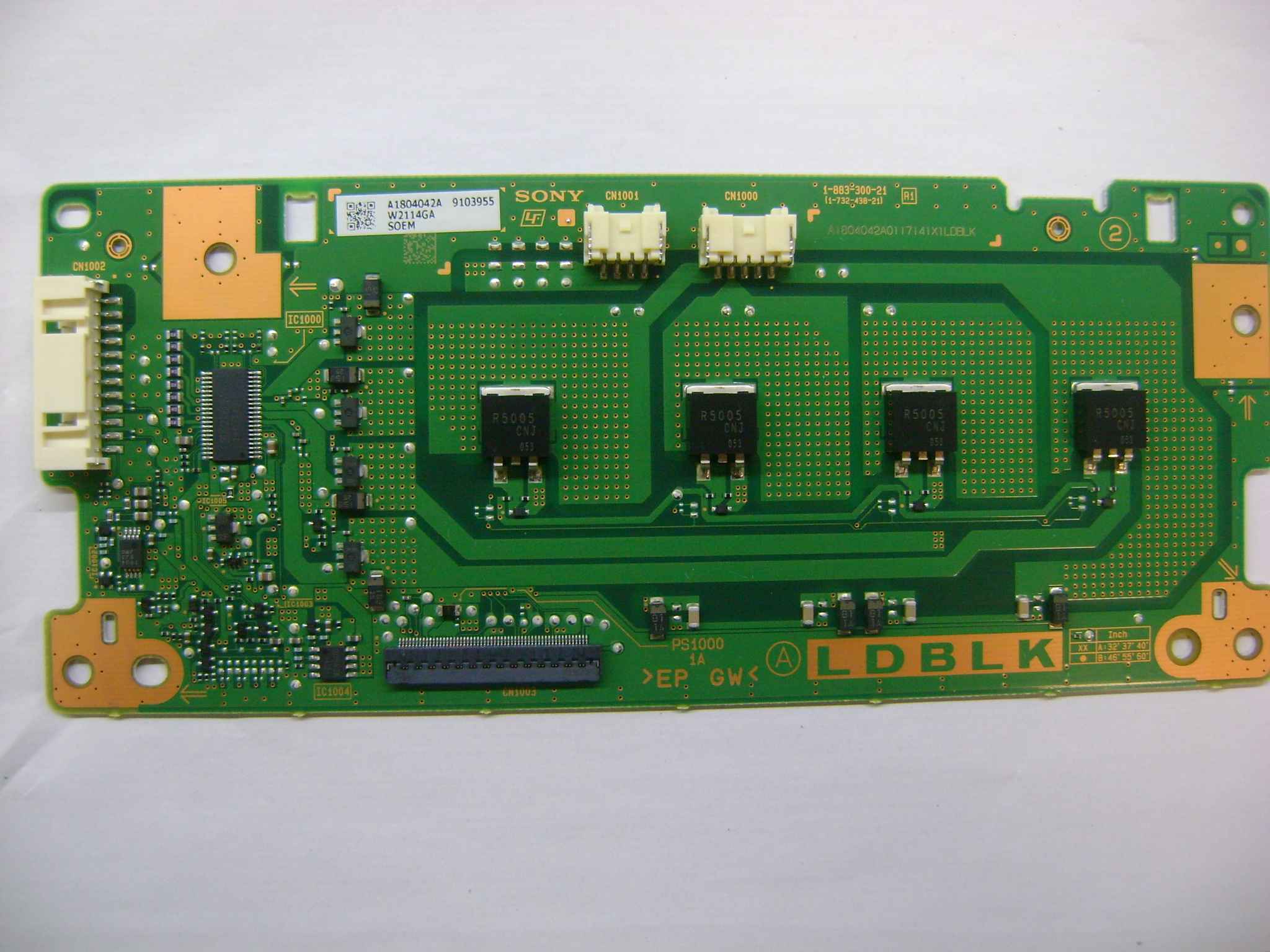 A-1804-042-A LD BOARD LDBLK 1-883-300-11 LTY400HF09 / KDL40EX720