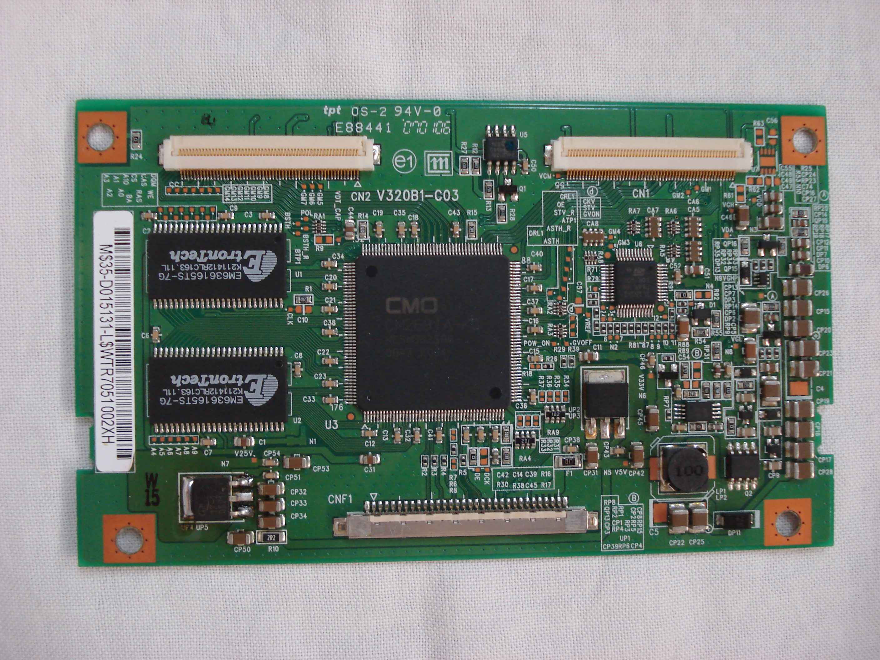 V320B1-C03 TCON BOARD V320B1-C03 V270B1 L04 Rev.C1 / 27S71BX